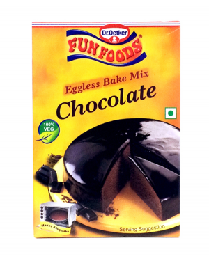 FUNFOODS CHOCOLATE EGGLESS BAKE 250 gm