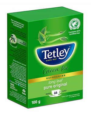 TETLEY GREEN TEA 100G