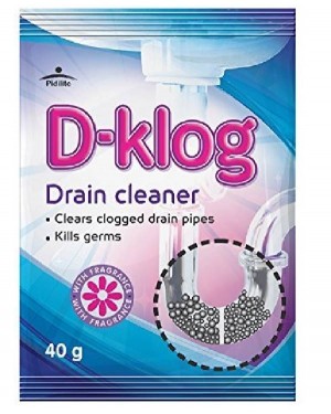 D-KLOG DRAIN CLEANER 40 G