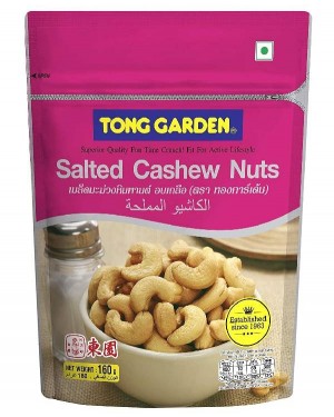 TONG GARDEN SALTED CASHEW 160 G