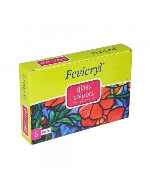 FEVICRYL GLASS COLOURS 6SHADES