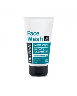 USTRAA FACE WASH MINT COOL 100G