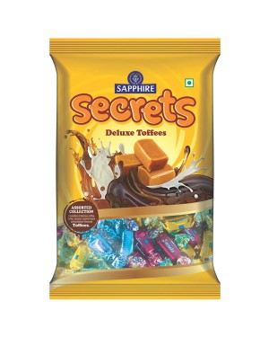 SAPPHIRE DELUXE TOFFEES 185G