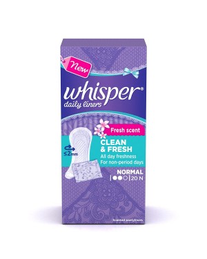 WHISPER CLEAN & FRESH 20N 