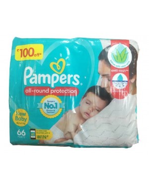 PAMPERS ALL ROUND PROTECTION NEW BABY 66N