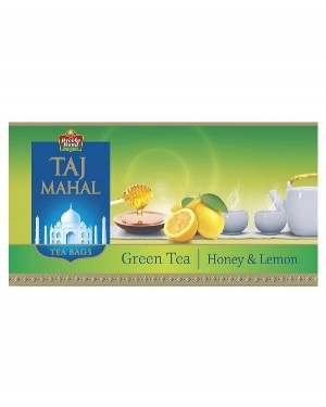 TAJ MAHAL FRESH LEMON TEA BAGS 