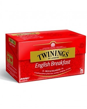TWININGS  ENGLISH BREAKFAST TEA 25 N 