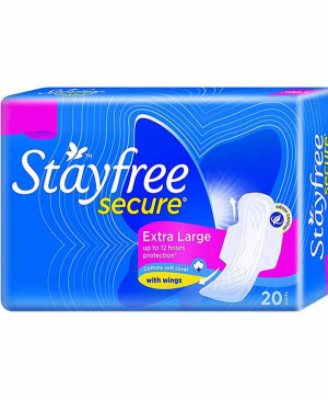 STAYFREE SECURE XL WINGS 20PADS